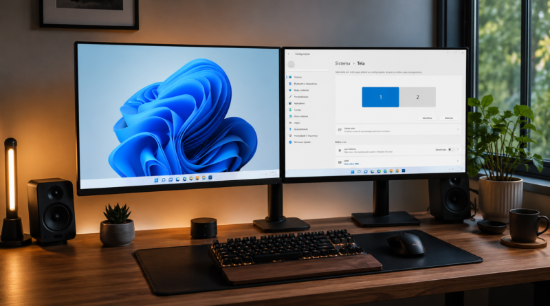 Como configurar dois monitores no Windows 11