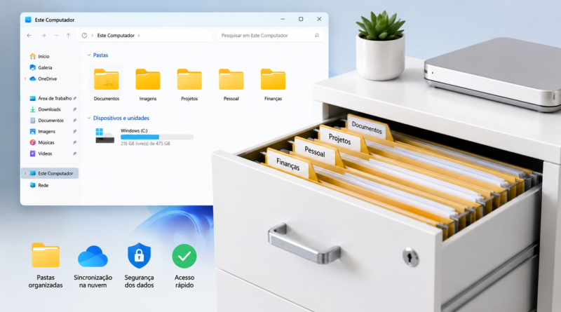Como organizar arquivos e pastas no Windows 11 de forma pratica