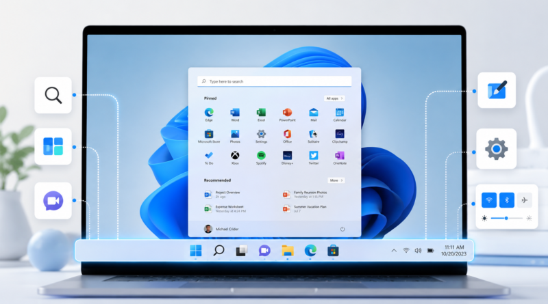 Como usar a Barra de Tarefas do Windows 11