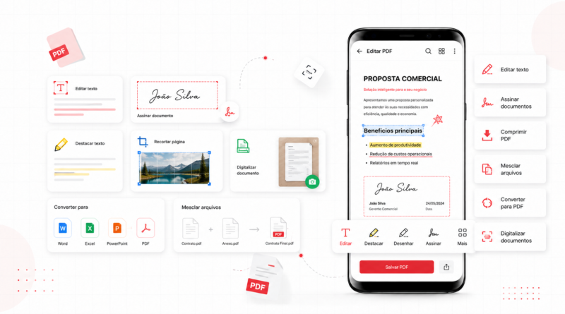 Ferramentas de PDF para dispositivos moveis
