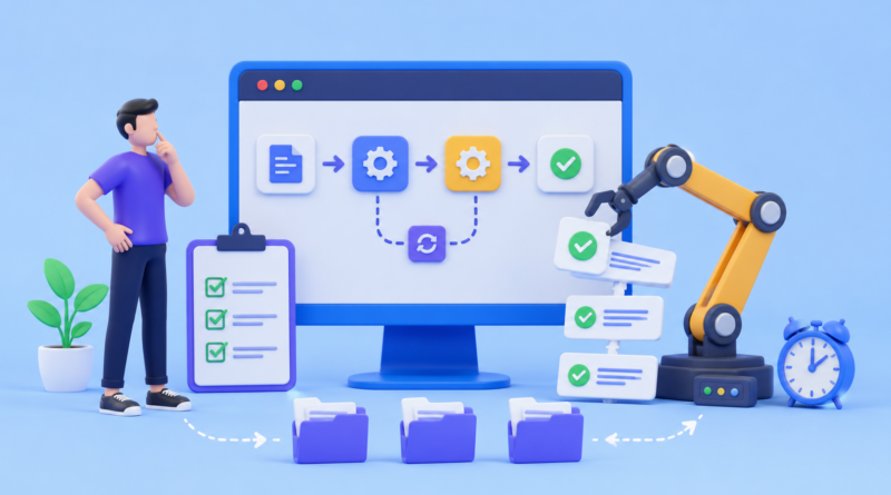 Ferramentas de automacao para tarefas repetitivas