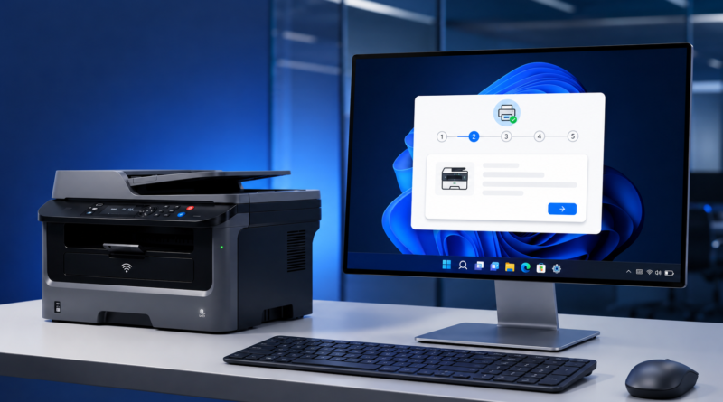 como configurar a impressora no windows 11